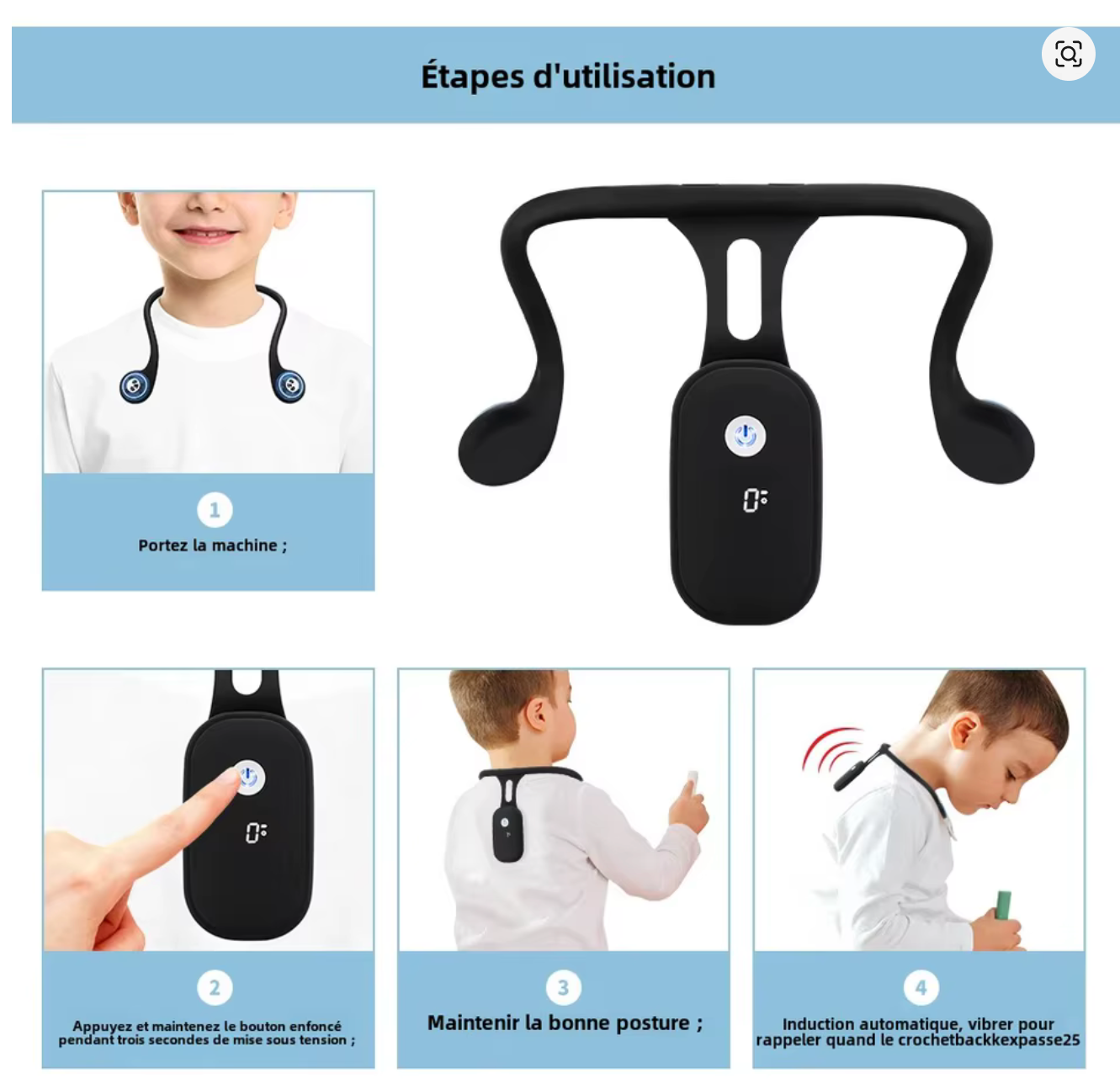 Correcteur de Posture Intelligent