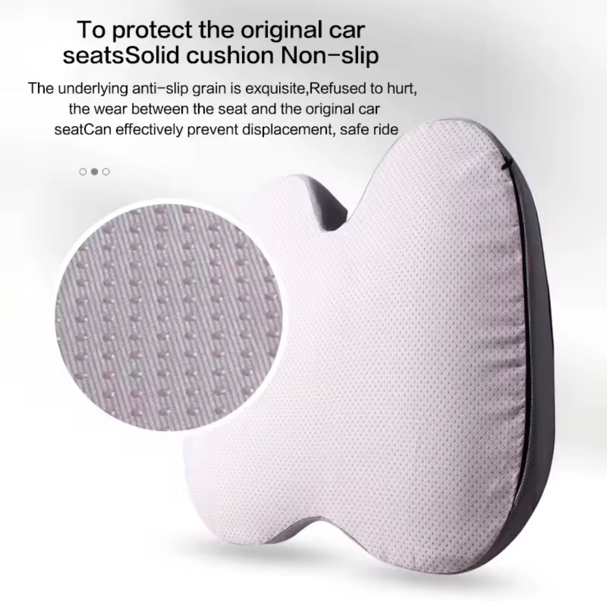 Coussin d'Assise Ergonomique à Mémoire de Forme